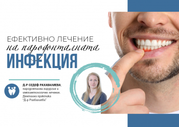 ЕФЕКТИВНО ЛЕЧЕНИЕ НА ПАРОДОНТАЛНАТА ИНФЕКЦИЯ